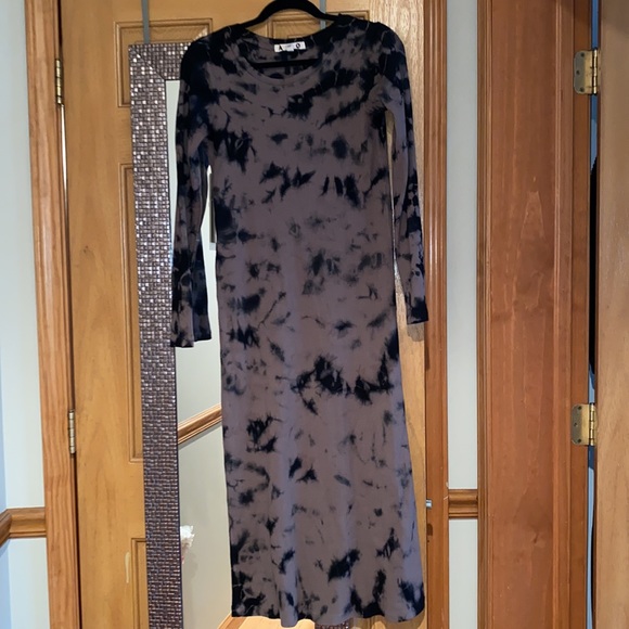 AMO Ribbed tie dye Eclipse dress sz Large - Picture 5 of 5